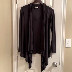 Market (Anthropologie) Drape Front Hoodie